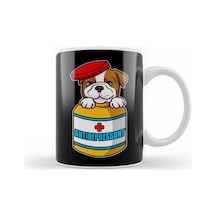 Adorable Dog Antidepressant Pets Fix Depression Kupa Bardak Porselen Karışık