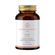 Alpinia Institute Akgünlük Eki Boswellia Serrata İçeren Takviye Edici Gıda 615mg 180 Tablet
