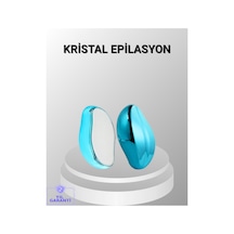 Kristal Epilatör Tüy Alma Aparatı Topuk Ve Ölü Deri İçin Uygun Siyah