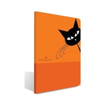 Faber-castell Look Dikişli Plastik Kapak Defter A5 Kareli 40 Yaprak 000155 Çok Renkli
