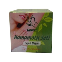 Hamamotu Seti Tüy Dökücü Toz Bay Bayan 100 Gr Kase Spatula Kolonyalı Mendil