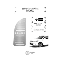 Citroen C Elysee Ayak Dinlendirme Pedalı Krom Ayak Dayama Pedalı