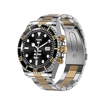 Springsun Aw12 Paslanmaz Çelik 1.28'' Ips Tam Dokunmatik Ekran Bt Çağrı Akıllı Saat (İthalatçı Garantili)