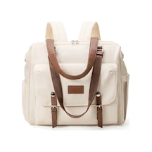 Jialan Büyük Kapasiteli Çok Fonksiyonlu Üç Kullanımlı Çapraz Bej