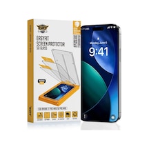 Ayrex 5d Glass Easyfit 2 Adet Kolay Uygulama Aparatlı Ekran Koruyucu Temperli Şeffaf Cam İphone 17 Pro Max/iphone 16