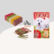 Köpekler İçin Ödül Seti6 100lü Munchy+biftekli Çubuk Ödülü