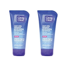 Clean & Clear Siyah Nokta Temizleyici Günlük Peeling Krem Jel 2 x 150 ML