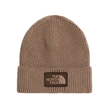 The North Face Tnf Logo Box Cuffed Beanıe Bere Nf0a8che2h91 Kırmızı