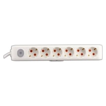 Viko Multi-let 6'lı Anahtarlı 5mt Kablolu Beyaz 90117605 5 m