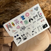 Stiker Arti 306 Beyaz