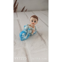 Yy7225 Bisikletli Çocuk Teraryum Obje Silikon Kalıp