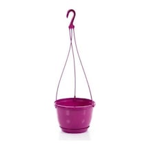 Omnipazar So-sm01 Safir Makrome Askılı Balkon Saksı Takımı 1,7 Litre No 1 Vişne 102