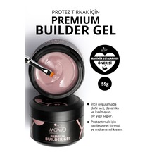 Momo Professional Premium Builder Gel Protez Tırnak Jeli No.09 Vizon 55 gr