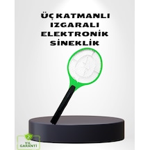 Taşınabilir Elektronik Sineklik Üç Katmanlı Güvenli Izgara Ve Kimyasız Koruma