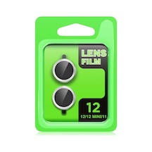 Newface - 216 - İphone 12 Mini Raze Metal Kamera Lens - Edntrend - - Yeşil