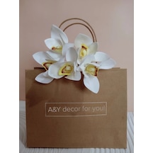 A&y Decor For You Sentetik Cimbidium Orkide 366259448