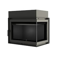 Echa-Tech Font 700 R 70Lik L Tipi Sağ Açık Döküm Şömine Haznesi
