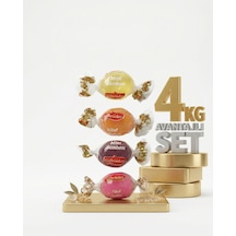 Afia Meyveli Mini Bonbon Şeker 4x1 Kg