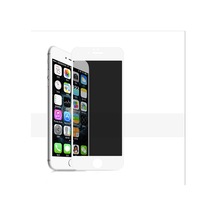Ekılıf - Apple Uyumlu iPhone 7 Plus - Ekran Koruyucu Kor Privacy Hayalet Cam Ekran Koruyucu - Beyaz