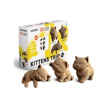 Cartonic 3d Puzzle - Kıttens Trıo