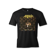 Anthrax - Among The Living Siyah Erkek Tshirt