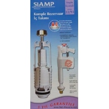 Tema Siamp 22-93 Basmalı Tek Kademeli Klozet Rezervuar Iç Takımı Beyaz