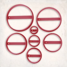 2-8 Cm Yuıvarlak Kurabiye Kalıp Seti 7 Li