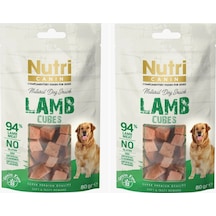 Nutri Canin Kuzu Etli Küp Tahılsız Köpek Ödülü 80 G X 2 Adet