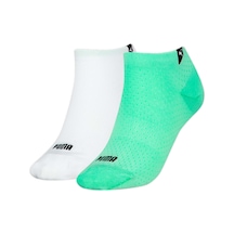 Puma Kadın Spor Ayakkabı Çorap 2li Paket 938385 04 Yeşil