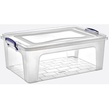 21 Lt. Clear Box Saklama Kabı-480 X 320 X 182-30156 Çok Renkli