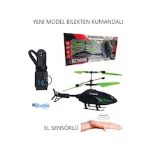 1. Kalite El Kumandalı Ve El Sensörlü Parmakla Yükseltilebilen Helikopter Şarj Edilebilir 20 Cm.