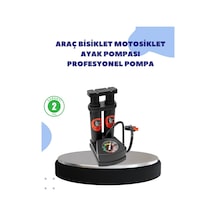 Buğz Çok Amaçlı Ayaklı Lastik Pompası Yüksek Hassasiyetli