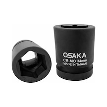 Osaka 1" Altı Köşe Havalı Lokma 34 Mm