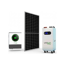 Unisun 12kw Güneş Enerjisi Paketi 15kw Lityum
