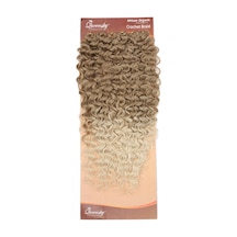 Queensky Afro Dalgası / 75cm / 240gr / Kumral Platin Ombre - Aıaı-896458 Çok Renkli