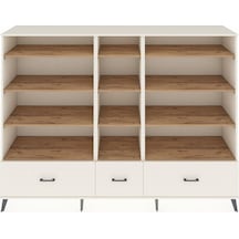Hyperion Dolap 12 Raflı 3 Çekmeceli 220x44x163 Aytaşı-çam/aytaşı Aytaşı-çam/aytaşı