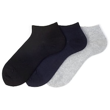 Karışık Renkli Patik Çorap 3'Lü (480750022)