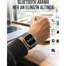 Mey İthalat Yeni Nesil 3 Kordonlu Kol Saati 49 Mm Amoled Ekran Akıllı Saat