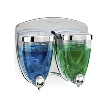 Jenerik Sıvı Sabunluk Ikiz 350+350 Ml Krom Kaplama Royaleks-f038 Çok Renkli