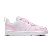 Nike Court Borough Low Recraft Gs Beyaz & Pembe Sneaker & Günlük Spor Ayakkabı