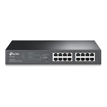 Tp Link Tl Sg1016Pe 16 Port Gıgabıt Rackmount Switch 8 Port Poe