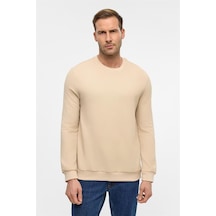 Süvari Bej Regular Bisiklet Yaka Sweatshirt Tr2013700460-bj3 Bej