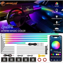Joyecar Spectra Magıc Color 64 Renk Ic Aydınlatma Setı Ambıyans Aydınlatma