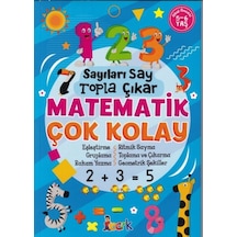Sayıları Say Topla Çıkar Matematik Çok Kolay - 5-6 Yaş - Fglt-751531