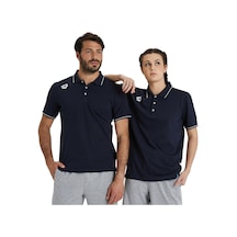 Arena Team Solid Cotton Unisex Mavi Günlük Stil Polo T-shirt 004901700 Navy Navy