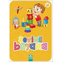 Sevimli Boyama - Sarı - Zmff-652134