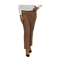 Nazal Kadın Kumaş Pantolon Kemer Lastikli Bgl-st04320 Camel