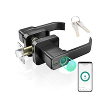 Parmak İzi Akıllı Wifi Kilit App Kontrol Bluetooth Dokunmatik Kapı Kilidi Parmak İzi Kapı Kolu