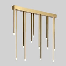 Pipe Plafonyer Led Avize 100 Cm 12li Boru Eskitme Çok Renkli