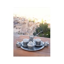 İŞLEMELİ KAHVE SETİ
